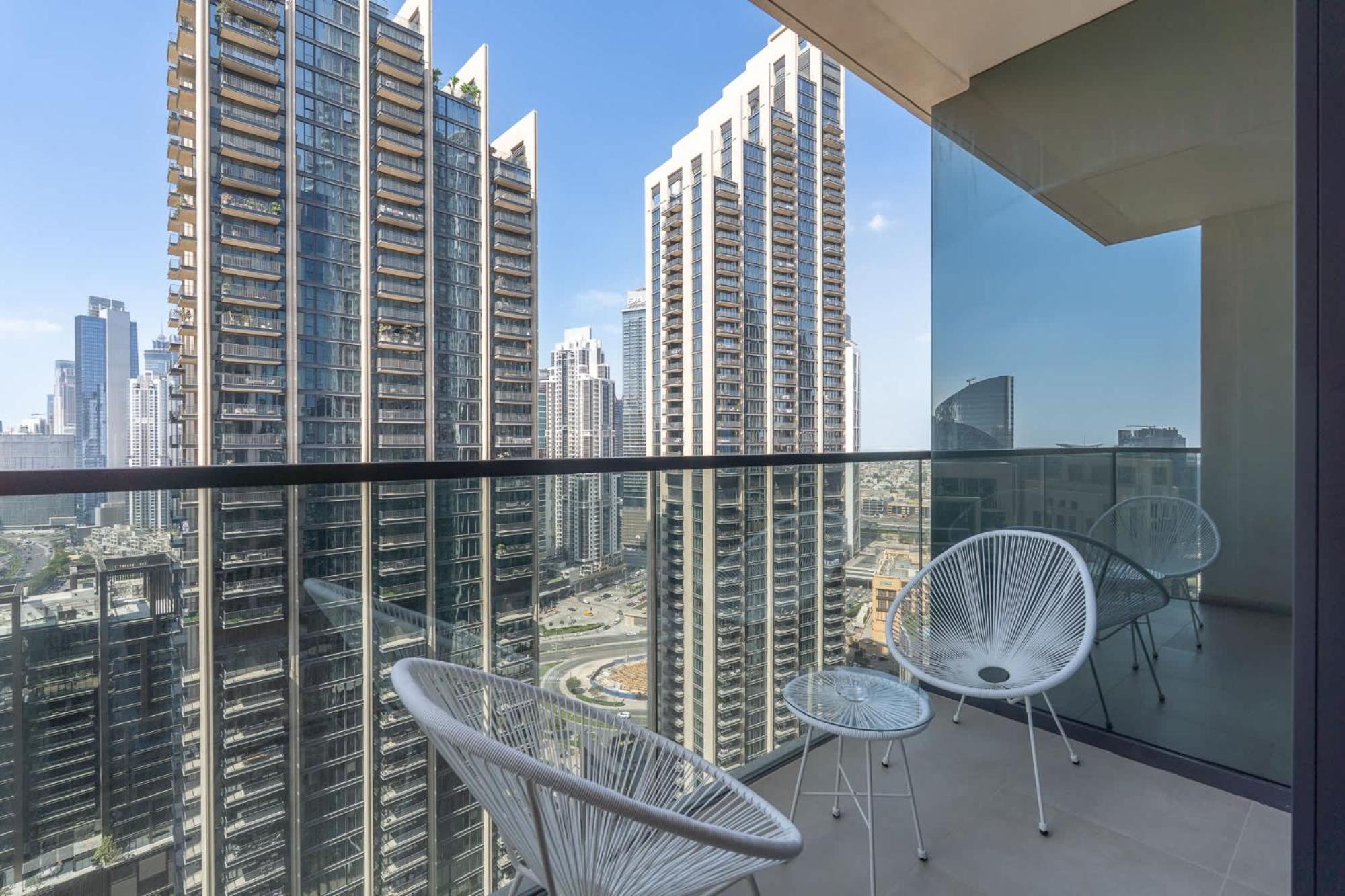 Apartment Full Luxury In 2 Bedroom With Skycraper Views